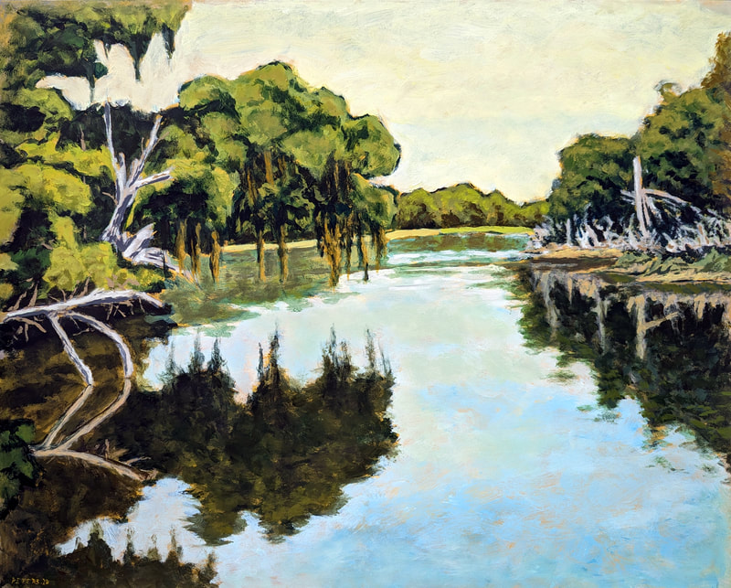 "White Branch Inlet" 16 x 20 inches
